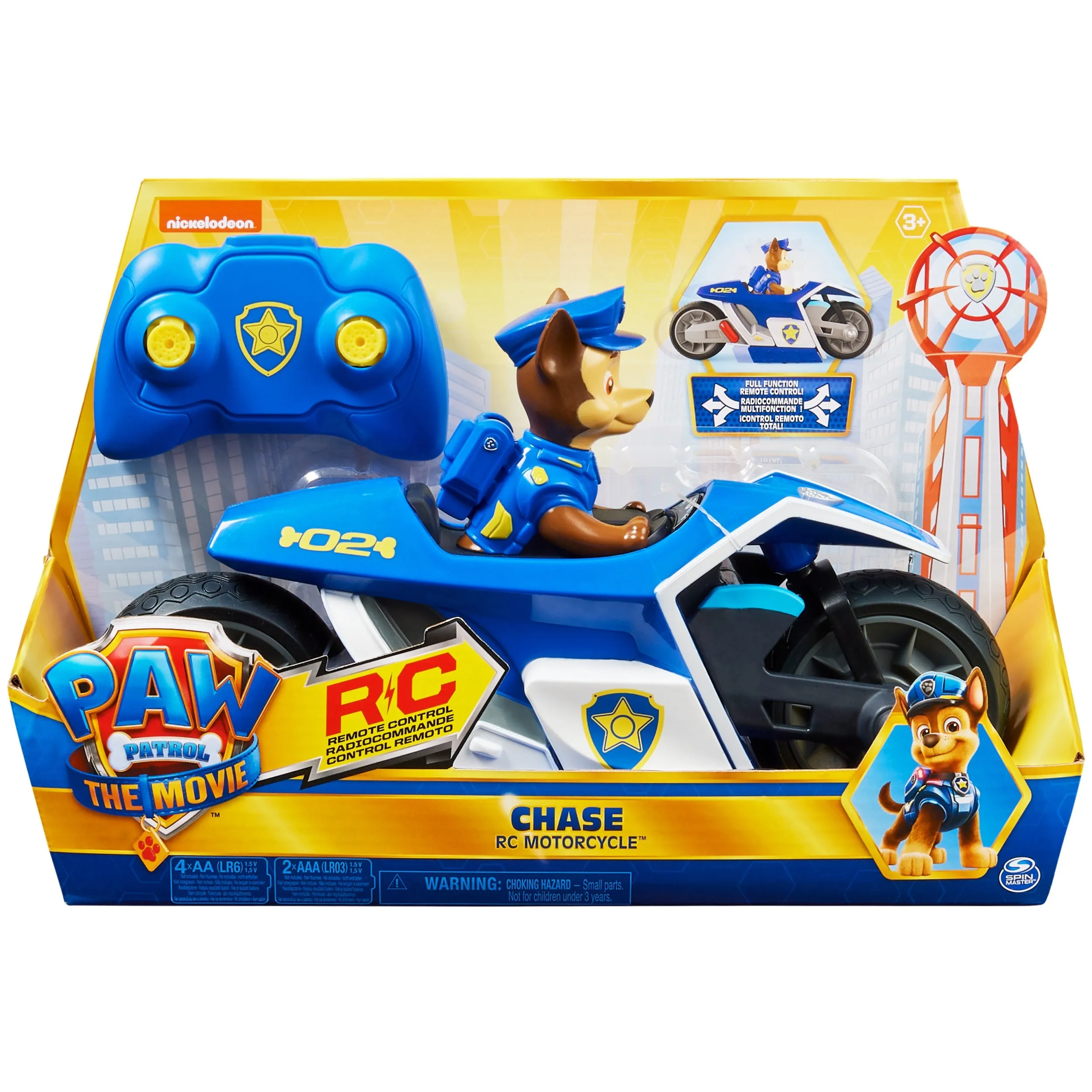 PAW Patrol: The Movie, Chase's Remote Control Motorcycle