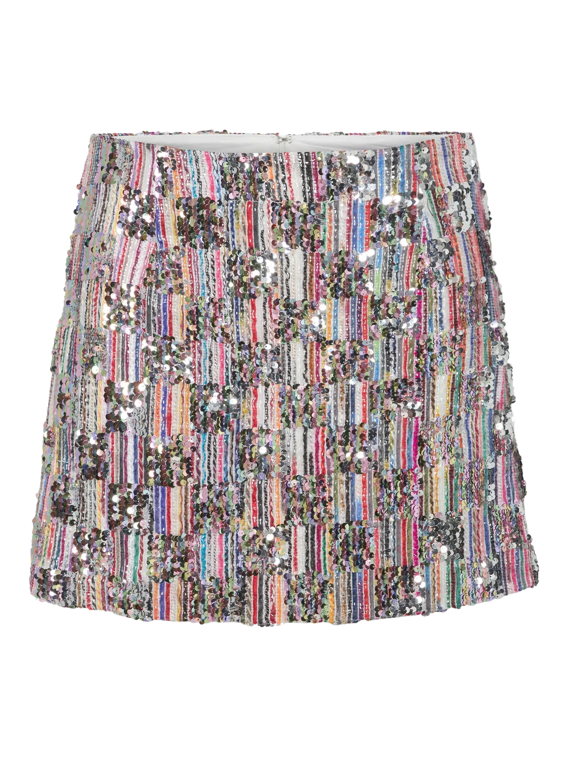 PCNAINA Short Skirt - Cloud Dancer