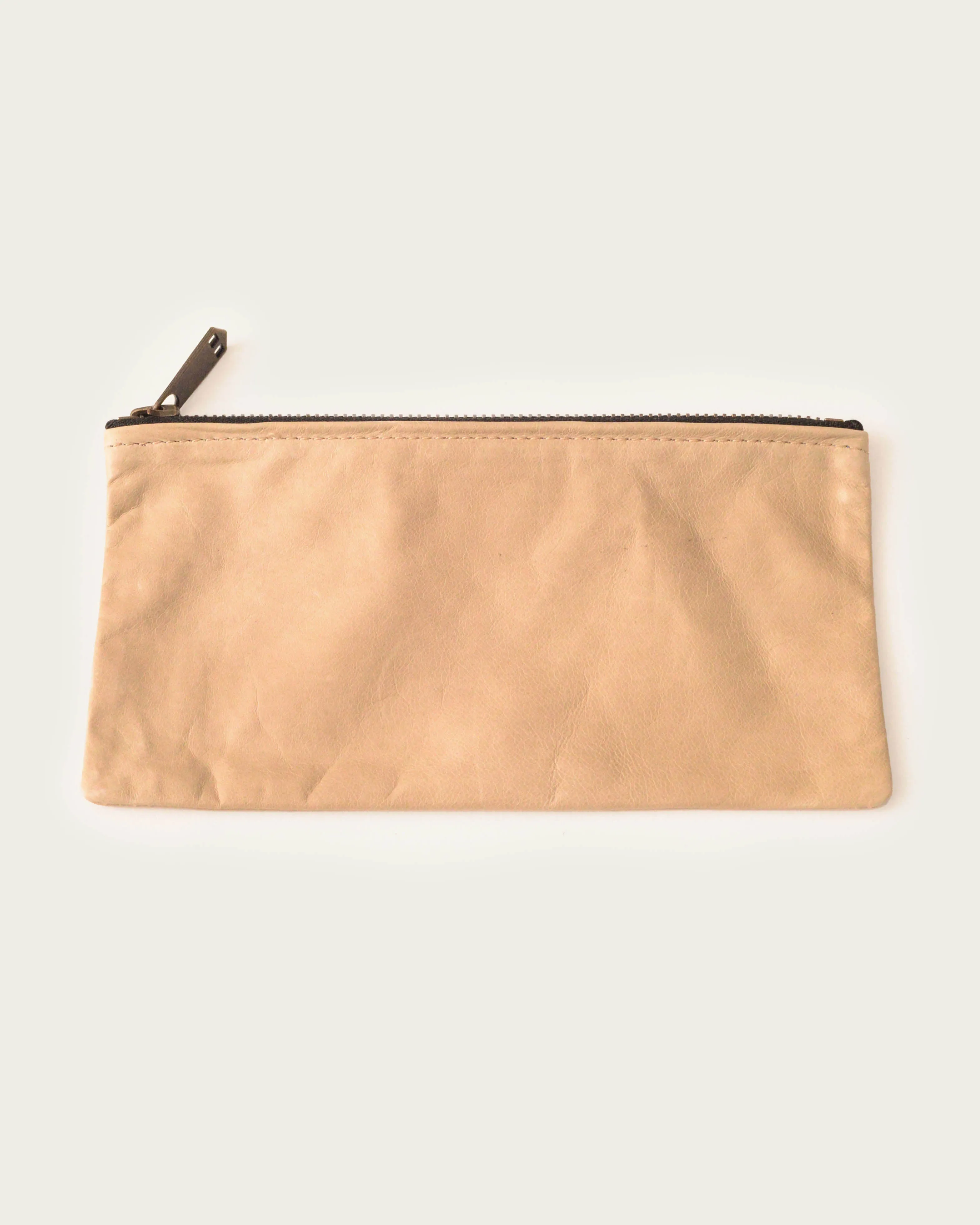 The 7” Pouch - Bone Leather