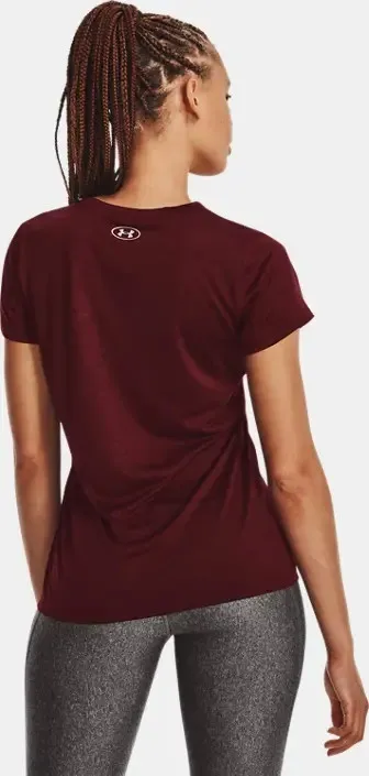 Under Armour Women&#x27;s UA Tech™ Twist T-Shirt Dark Maroon | Buy Under Armour Women&#x27;s UA Tech™ Twist T-Shirt Dark Maroon here | Outnorth