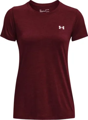 Under Armour Women&#x27;s UA Tech™ Twist T-Shirt Dark Maroon | Buy Under Armour Women&#x27;s UA Tech™ Twist T-Shirt Dark Maroon here | Outnorth