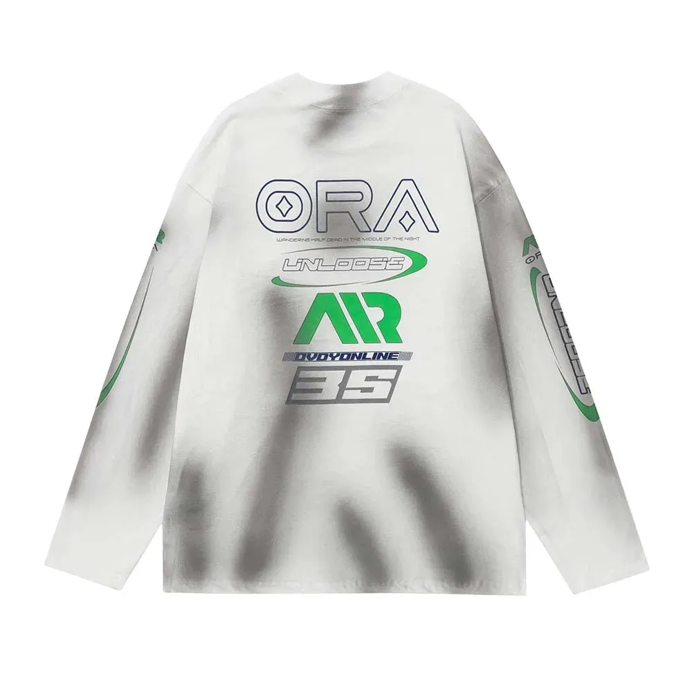 UNLOOSE Dirt Track Racing Graphic Long Sleeve