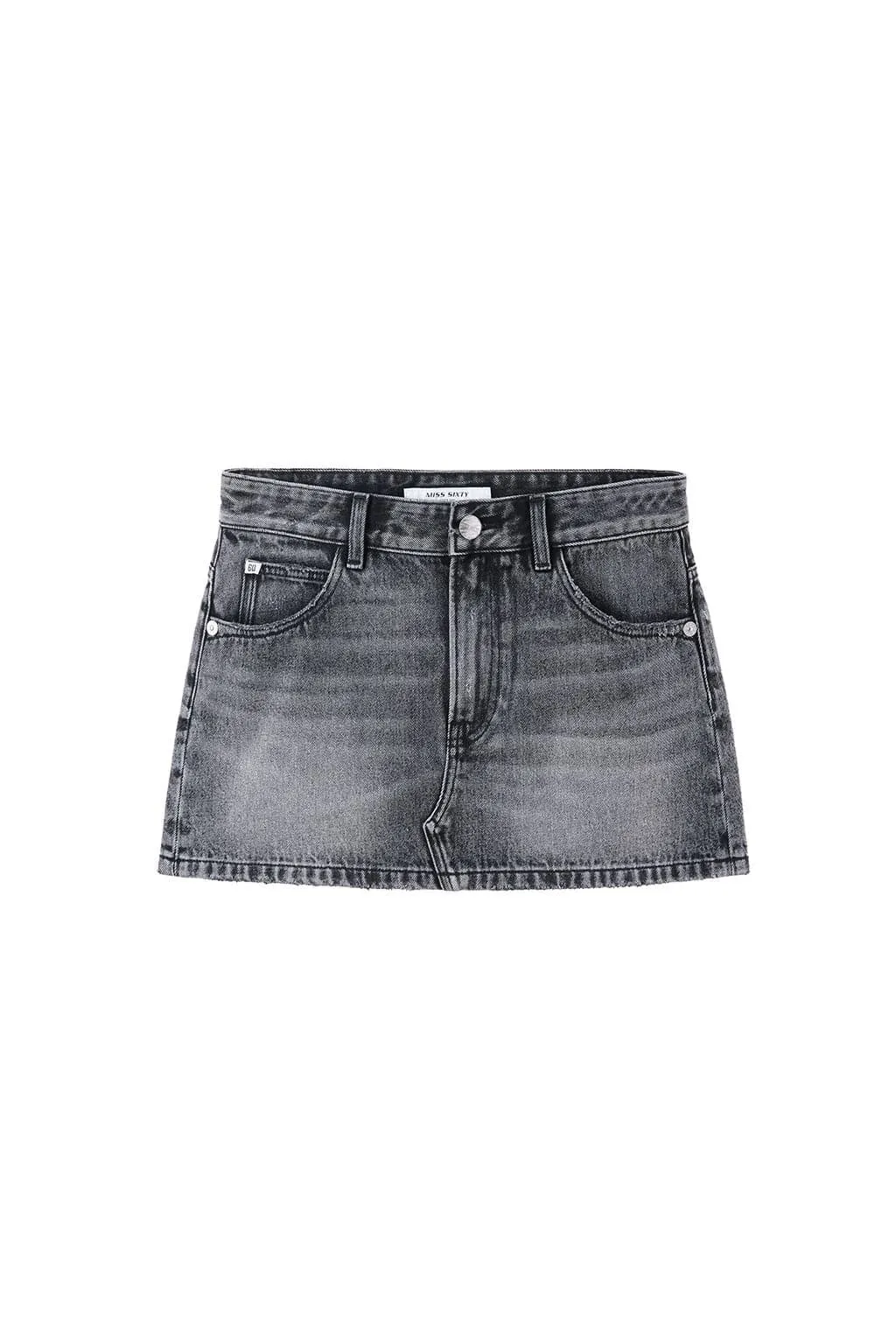 Vintage Low Rise Denim Short Skirt