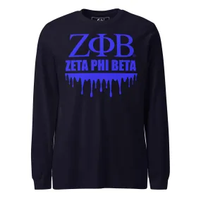 Zeta Graffiti Long Sleeve Tee